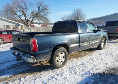 2005 Chevrolet Silverado 1500 Ls from USA, damaged, VIN 1GCEC19Z85Z108888